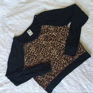 Victorias Secret Pink Crop Top Baseball Tee